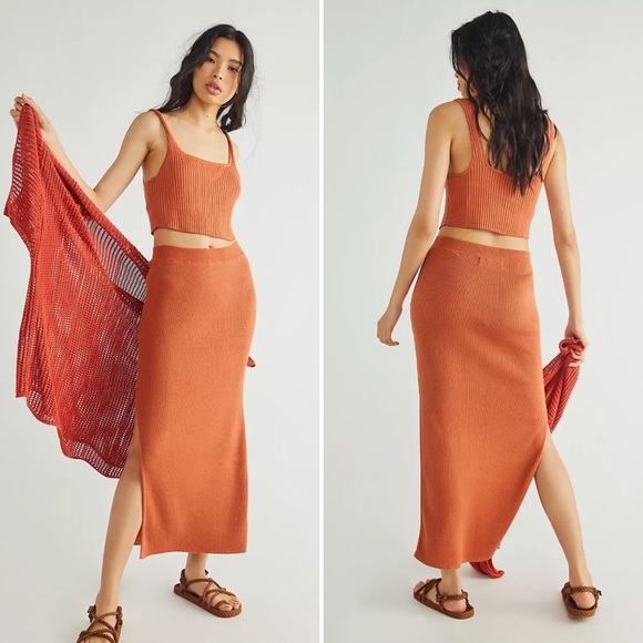 Free People Encinitas Sweater Set 